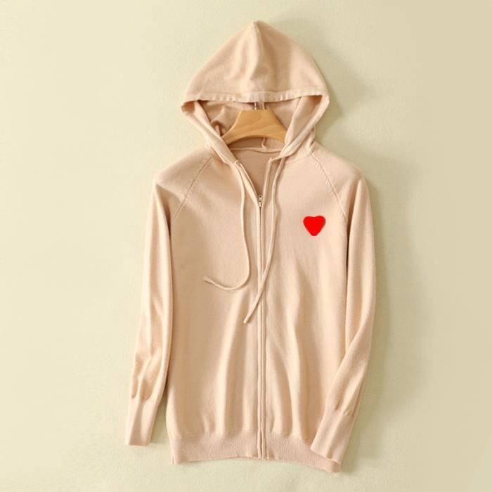 Gilet avec sales fermeture eclair femme