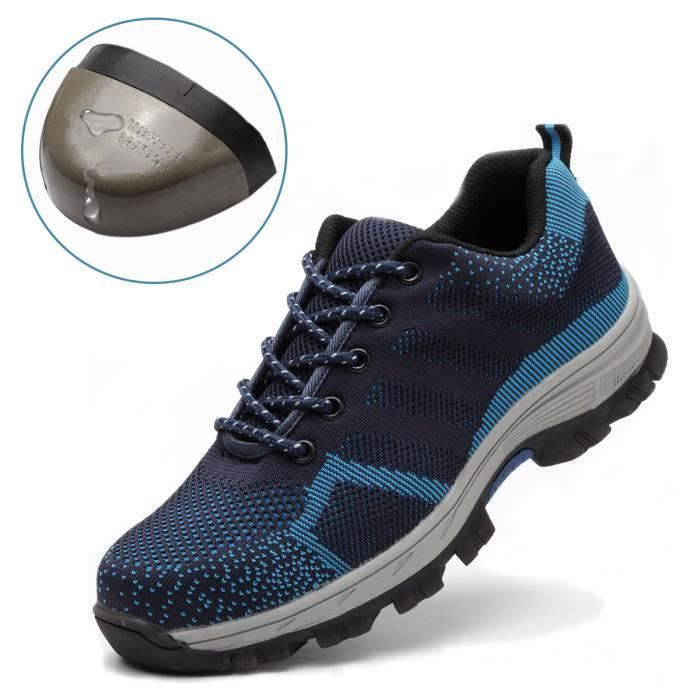 Chaussures de sécurité Homme,Chaussure de sécurité,Légèreté Coque acier  Baskets à coussin d'air Chaussure - Cdiscount Prêt-à-Porter