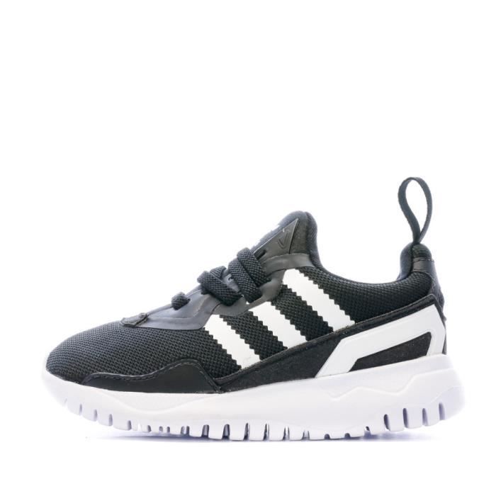 Baskets Noir Garçon Adidas Originals Flex