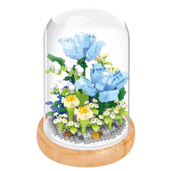 Lot De 729 Blocs De Construction De Fleurs Artificielles - Kit De