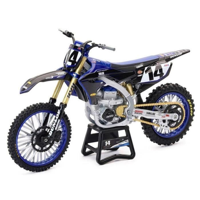 1:18 pour Yamaha YZ 450F Moto Vélo Modèle Moulé sous Pression Jouet pour Cadeaux pour Enfants Collection Adulte