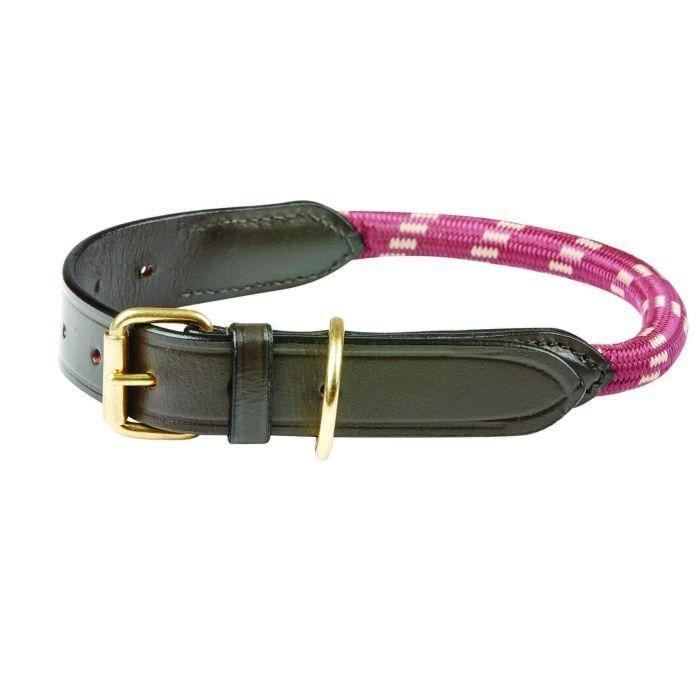 Weatherbeeta Rope Leather Dog Collar sizeL Cdiscount Electroménager