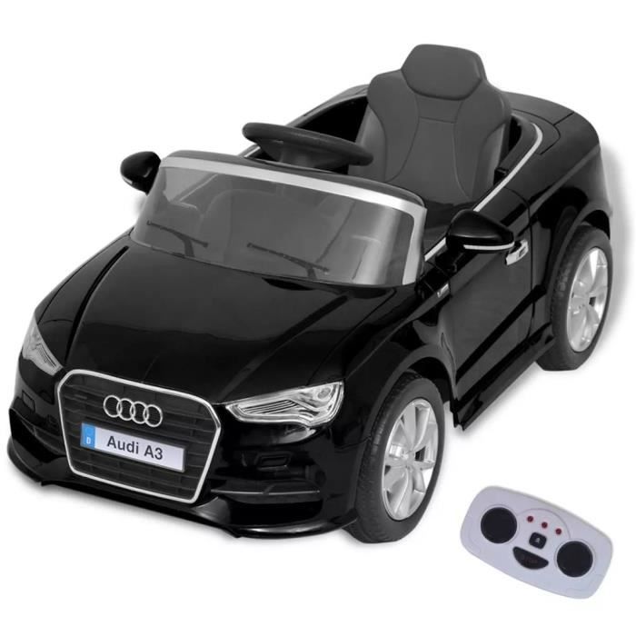 Voiture Electrique Pour Enfants Telecommandee Audi A3 Noir Cdiscount Jeux Jouets Voiture Electrique Pour Enfants Telecommandee Audi A3 Noir Cdiscount Jeux Jouets