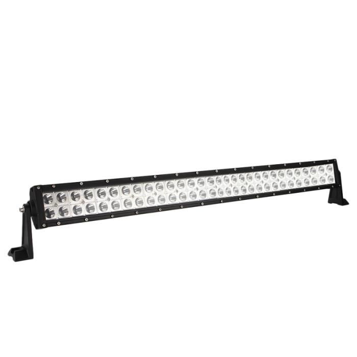 Barre LED 7" Noir 6000lm IP68 Pour Camion, 4x4, Hors Route - Phare Antibrouillard - Neuf