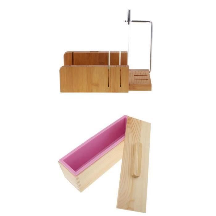 Coupe-Savon Professionnel En Bambou – Kit Multifonction Réglable, Fil Acier, Idéal Savon & Pain