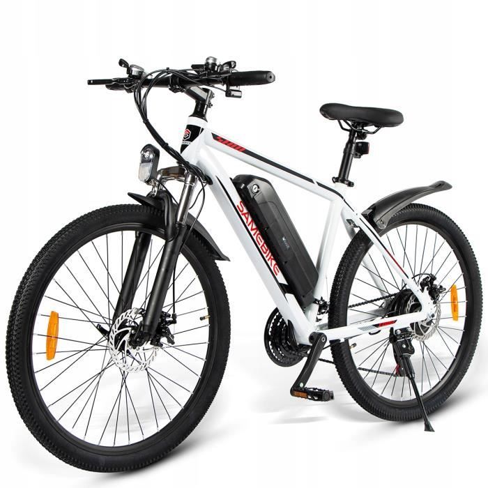 Samebike SY26-FT vélo électrique 10AH 36V 32KM-H 350W cadre 18 pouces roue aluminium 26\