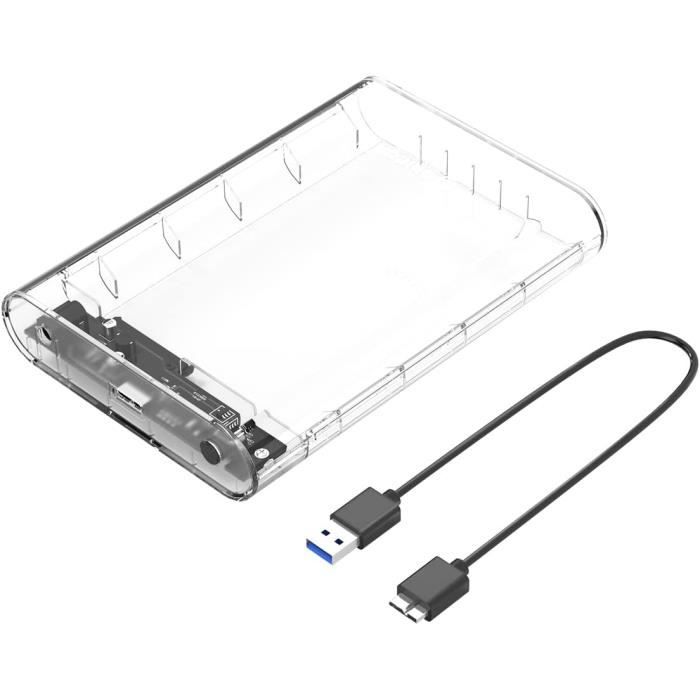 FANTEC DB-ALU31 -Boîtier Pour Disque Dur Externe (pour Le Montage D'un