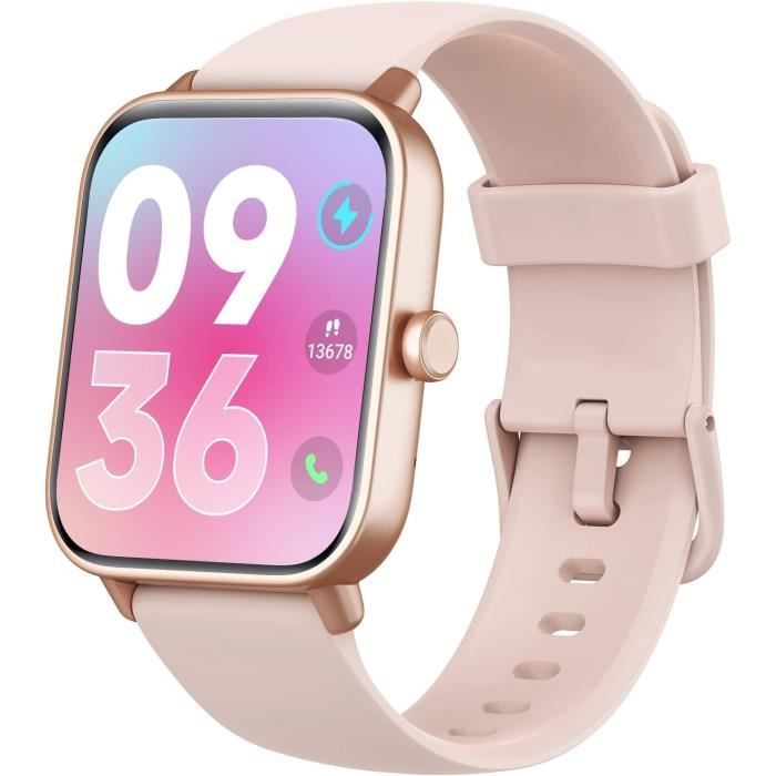 SaveFamily Slim Rose 4G. Montre connectée Enfant avec Appel vidéo