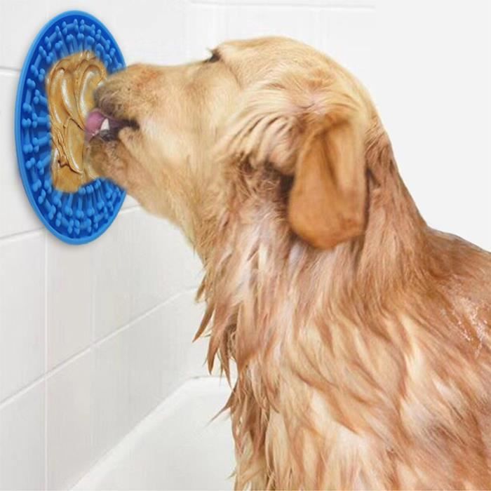 Tapis De Lechage De Chien Slow Feeder En Silicone Cdiscount