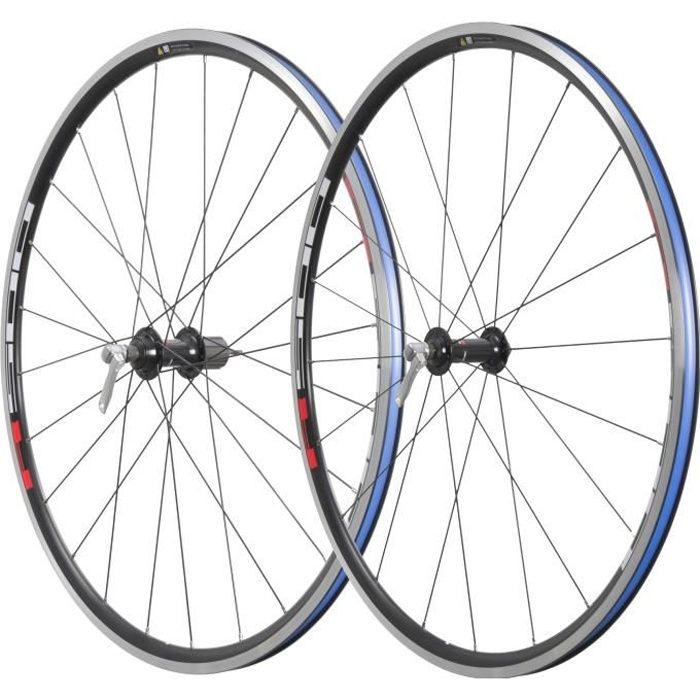 Set de roues Shimano WH-R501 700C noir pour vélo de route