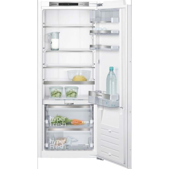 Réfrigérateur 1 porte intégrable à pantographe 222L A++ - Siemens - ki51fade0