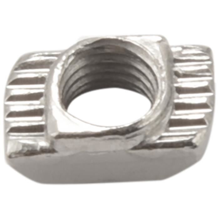 Lot De 100 écrous En T Fendus M5 Argent - Série 2020, Marque Uxcell, Pour Bricolage Et Fixation