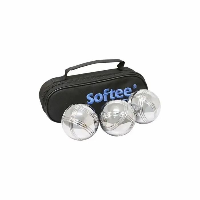 FERRY Triplette De 3 Boules De Pétanque Avec Sacoche, Corde De Mesure Et Cochonnet - Loisir Made In France