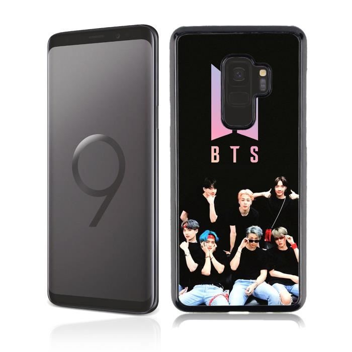 Coque de téléphone Samsung Galaxy S9 Plus Silicone TPU Bts