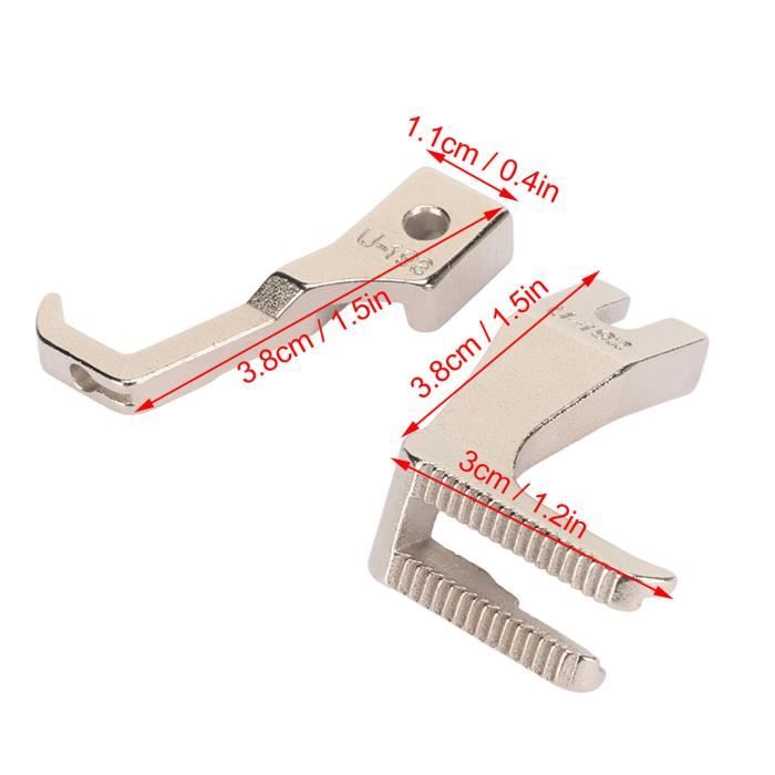 Pied De Marche Passepoil 3/16" Pour PFAFF 145 545 1245 - Réf. 49544 + 49047 - FSFY