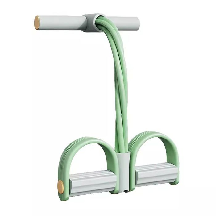 Set De 4 Bandes De Résistance Fitness - Avec Poignées Et Pédales - Pour Musculation, Yoga, Exercices à La Maison