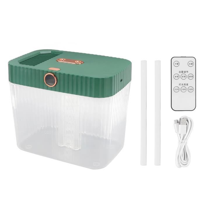 Humidificador eléctrico de 500 ml con LED de 7 colores para dormitorio