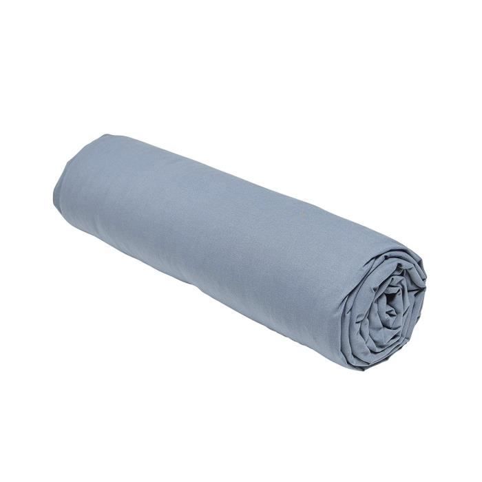 Drap housse TODAY Essential 140 x 190 cm 2 personnes 100% Coton uni