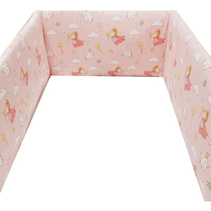 Coussin Barrière De Lit Enfant - Protection Anti-chute 150x28 Cm - Rembourrage Doux Et Lavable - 1