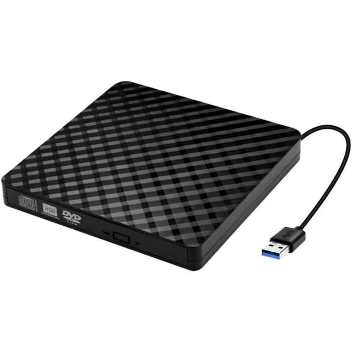 Ciciglow Lecteur De Disque Blu-Ray Externe USB - Compatible PS3 Fat CECHK01 KEM-410ACA KES-410A - Installation Simple Et Lecture Fluide