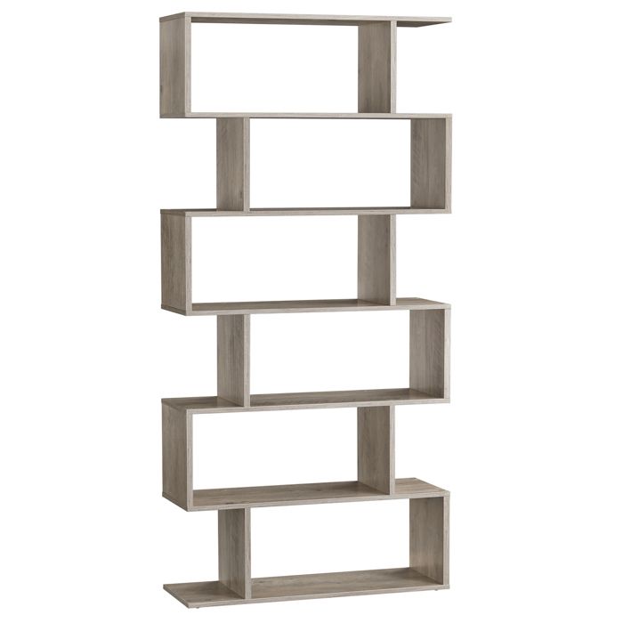 Vasagle Bibliotheque Pour Salon Montage Facile Greige Et Noir Lbc012b02 Style Industriel Etagere De Rangement A 4 Niveaux En Panneau D Agglomere Et En Acier Bureau Bibliotheques Meubles