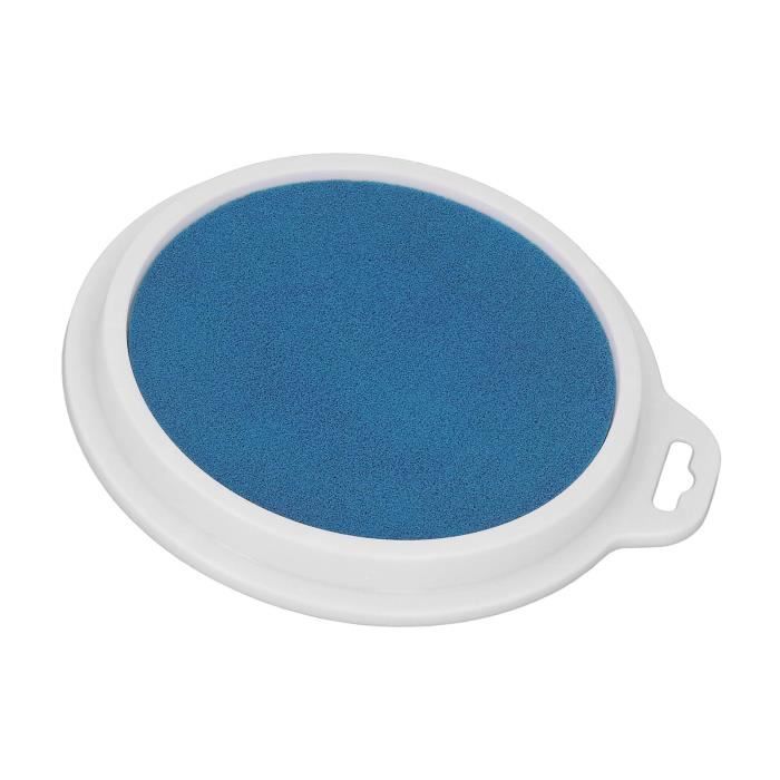 VGEBY Tampon encreur lavable Tampon encreur rond lavable pour enfants,  tampon encreur artisanal, jouets casse-tete Bleu ciel