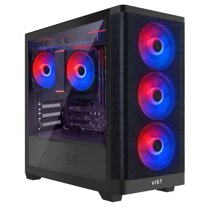 VIST PC Gaming RYZEN 7 5700G - RAM 32Go - SSD 1To M.2 - WIFI - Windows 11 Pro