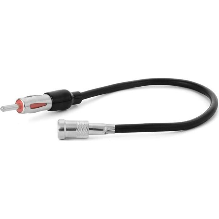 XCSOURCE Câble Adaptateur Antenne Autoradio- Stéréo Prise ISO vers Fiche DIN pour BMW VW Volkswagen MA557