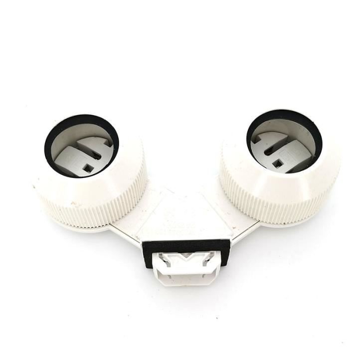 4 Douilles T5 G5 Sourcing Map - Pour Lampes Fluorescentes - 2A 500V - Blanc