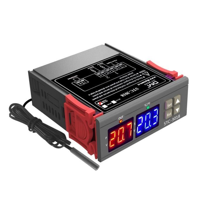 LeHang Contrôleur Température Humidité Hygromètre SHT2000 - AC110V-220V - Thermostat Digital