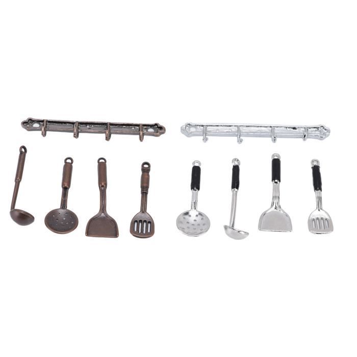 Kit de cuisine de maison de poupée - OMABETA - Miniature 1/12 - Meubles