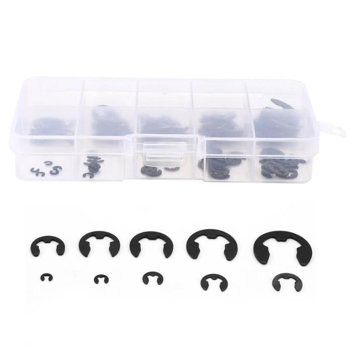 Glarks Assortiment de 280 rondelles de verrouillage à denture interne