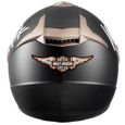Super FabriqueStickers Harley Davidson rétro réfléchissant en forme d ailes à coller sur votre casque pour plus de sécurité lors de-1