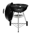 Barbecue à charbon WEBER Compact Kettle 57 cm  - Noir-1