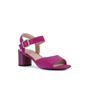 chaussures femme rose poudré