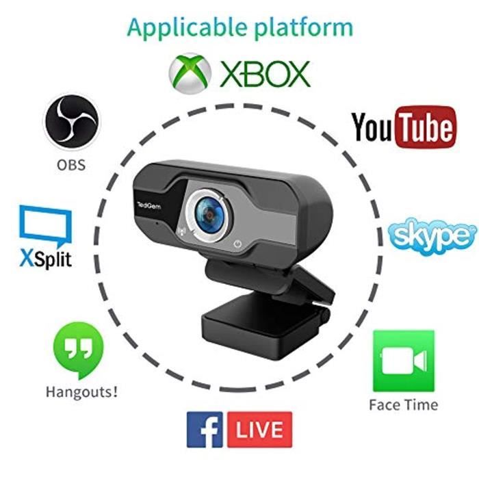 Tedgem best sale webcam 1080p