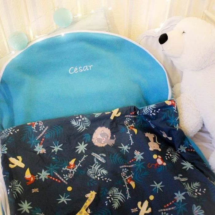 Sac De Couchage Duvet Brod En Polaire Pour Enfant De 2 6 Ans