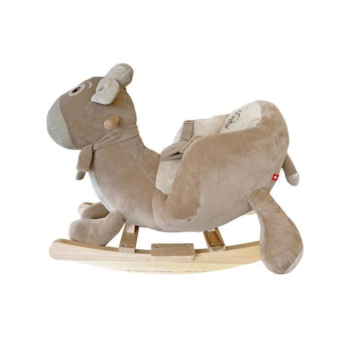 Vache à hotsell bascule en bois