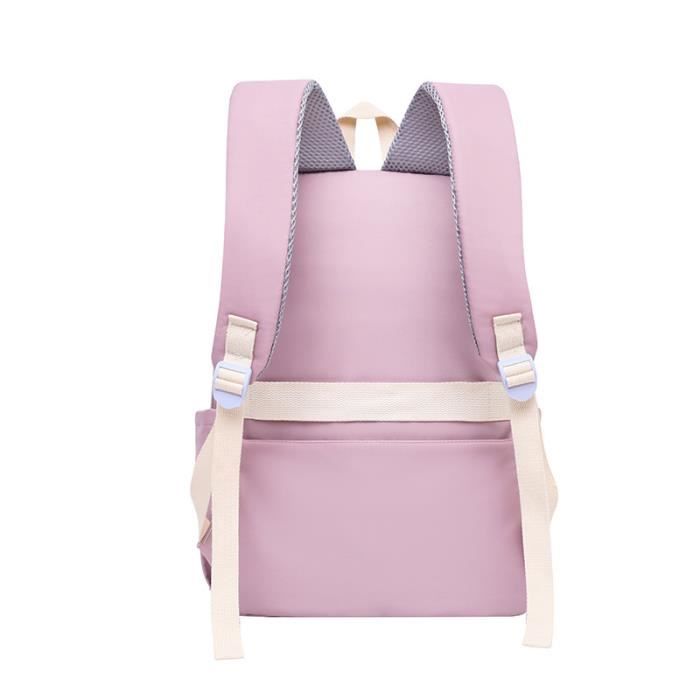 Cartable Fille Primaire Sac Dos pour Enfant Ados Scolaire