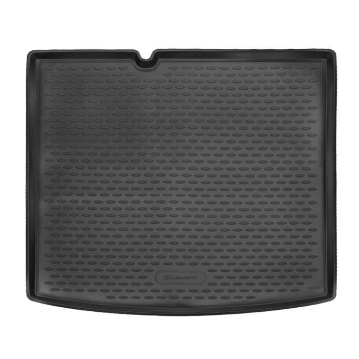 Tapis De Coffre Sur Mesure Suzuki Vitara LY 2014+ – Caoutchouc TPE Noir – Bord Haut – Antidérapant Animaux