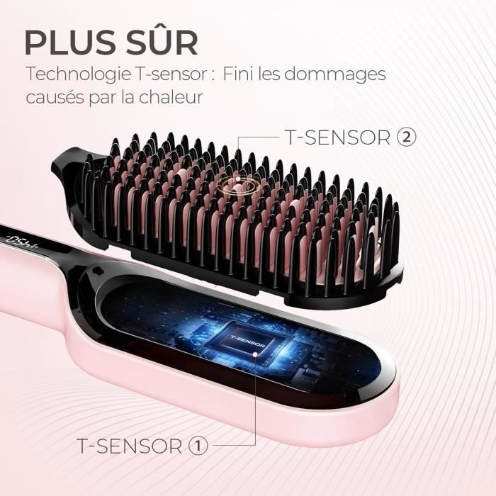 Lisseur Philips Ionic à Plaques Kératine - 6 Réglages Température Jusqu'à 230°C - Neuf