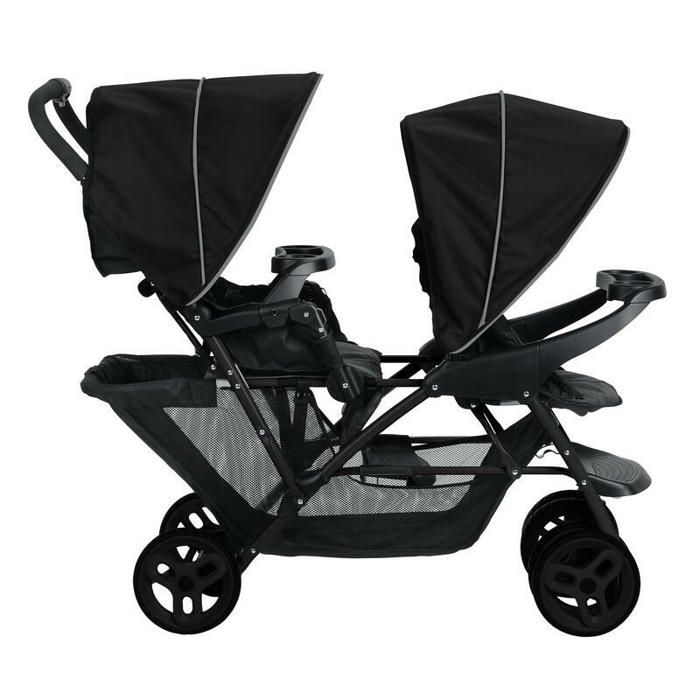 Habillage pluie poussette double on sale graco