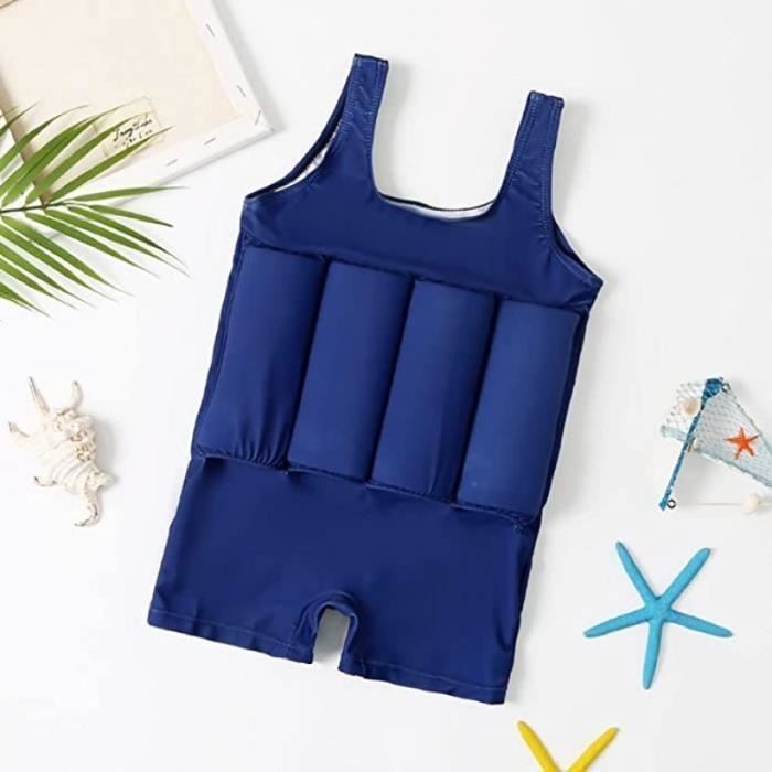 Maillot de Bain Flottant Enfants Marque Modele Couleur Bleu Marine Natation Enfant Cdiscount Sport