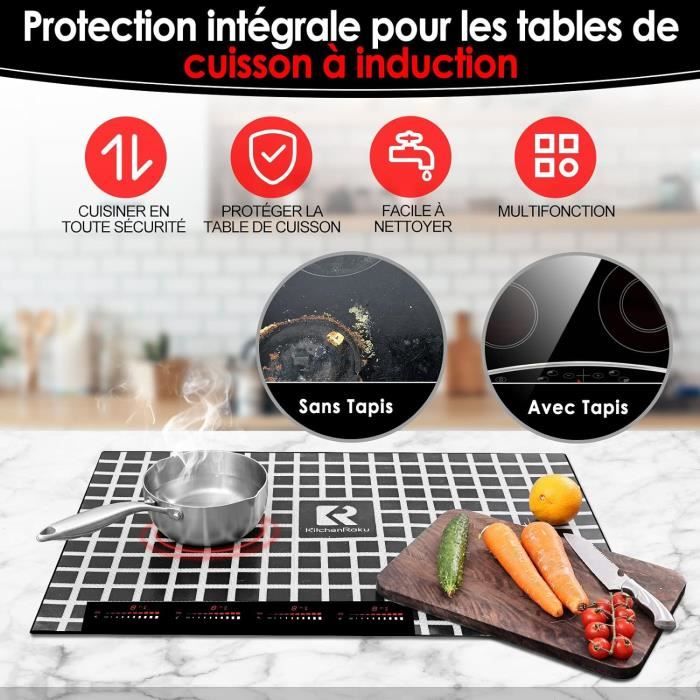KitchenRaku Protection Plaque Induction,Protection Plaque de