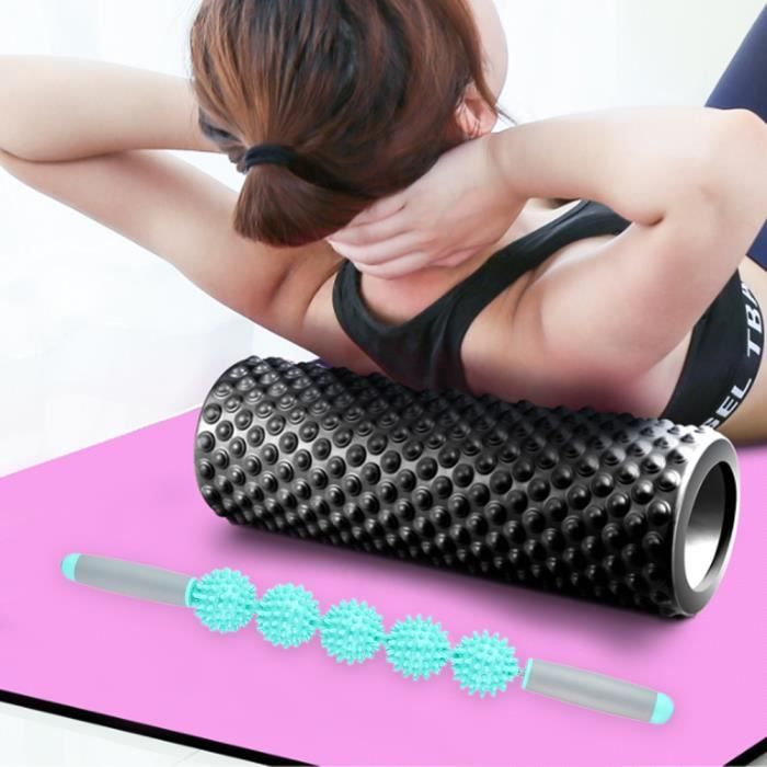 Rouleau de massage pour pied - Bâton de massage musculaire - Soulage les  douleurs plantaires - Fitness - Cdiscount Sport