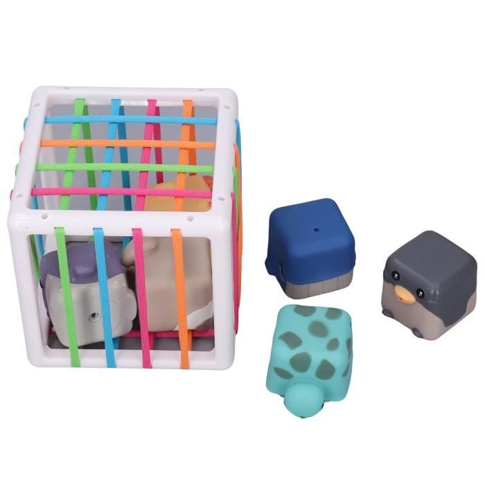 Table Sensorielle Eau Enfant 3 Niveaux - Jouet Plage Interactif Gonflable Coloré