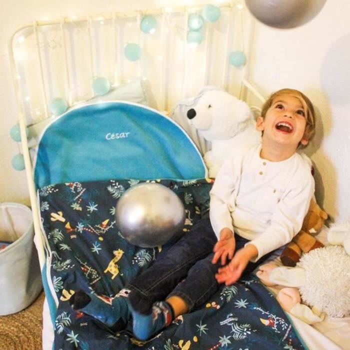 Sac De Couchage Duvet Brod En Polaire Pour Enfant De 2 6 Ans Plusieurs Coloris Fabrication Enti rement Fran aise u599