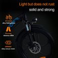BK6 vélo électrique pliable Onesport® ,20'' - 350W ,  Shimano 7 vitesses-25KM/H,batterie amovible 48V/10Ah-Noir-3