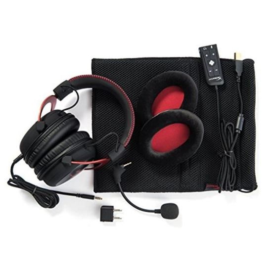 Noir Cloud II et /écouteurs JINJIANG 1PC Microphone de Remplacement pour Les Casques de Jeu Mini Micro pour Hyper X Cloud Cloud X