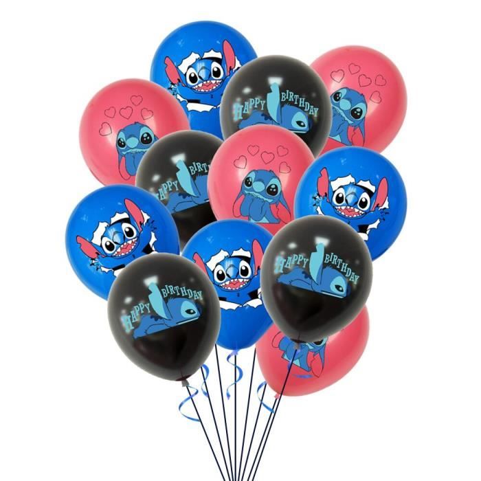 1 ensemble de ballons à thème Lilo Stitch, décorations de fête d